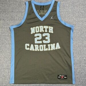 Vintage Jordan North Carolina National Champion 23 Basketball Jersey Men XL Read